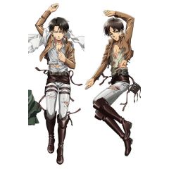 Eren Jaeger / Levi dakimakura Peach Skin